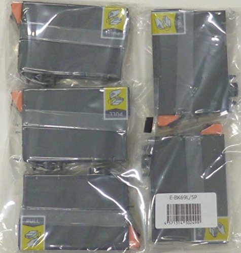 Amazon.co.jp: EPSON（エプソン）用互換インク E-BK69L/5P 69L系 黒色5